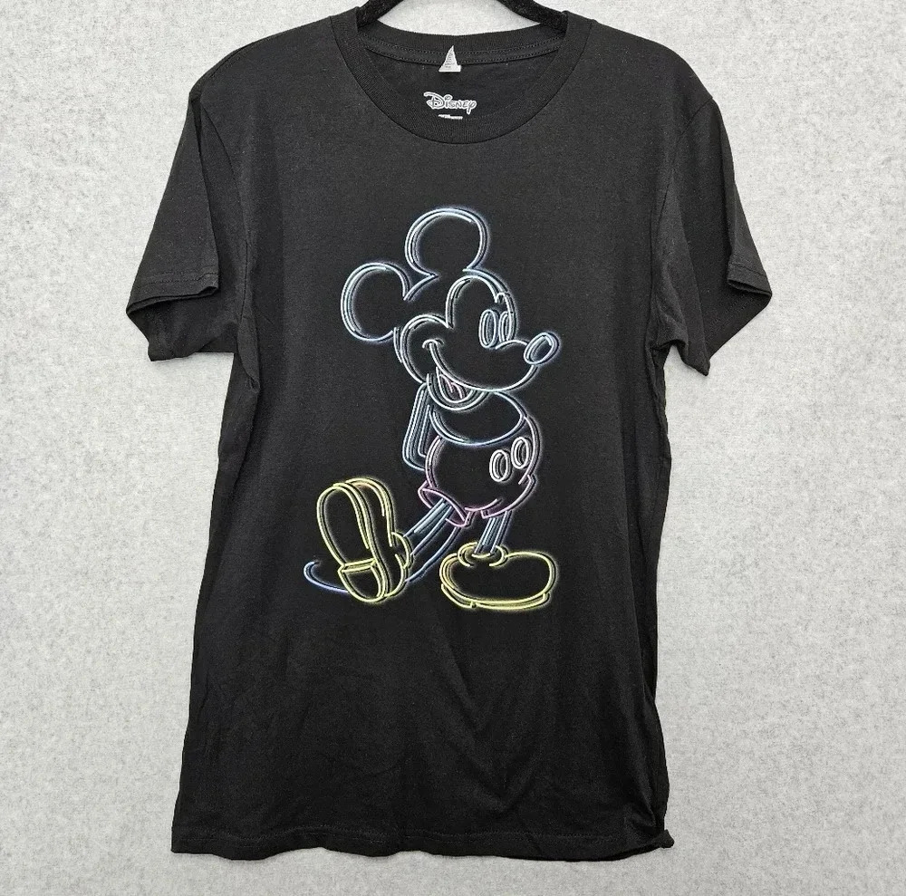 Disney Mickey Mouse Tee Shirt Juniors Size‎ M